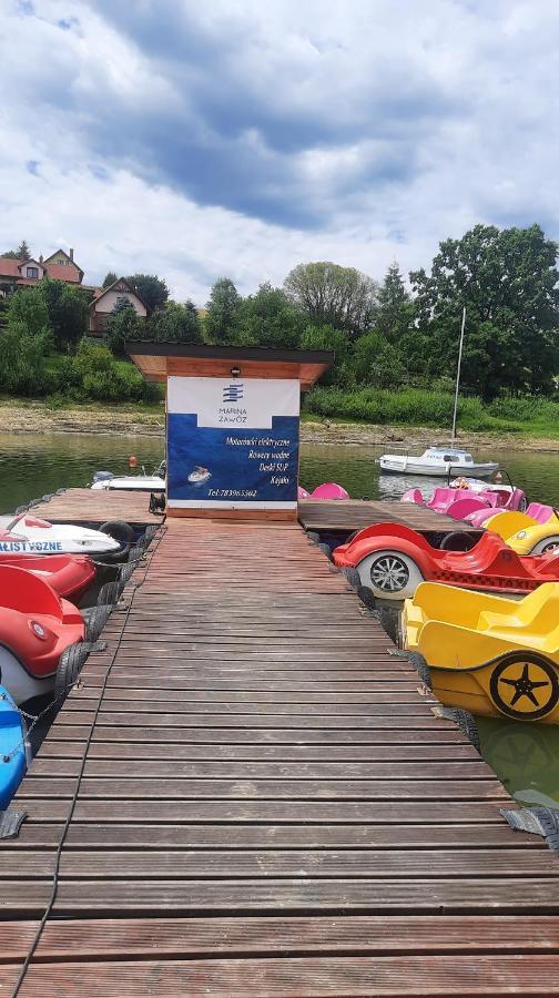 Pensjonat Na Zielonym Wzgorzu Zawoz Bagian luar foto